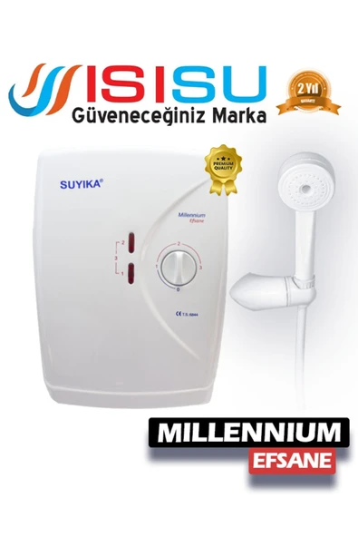 SUYIKA Millenium Efsane En Iyi Elektrikli Şofben ürün görseli 1