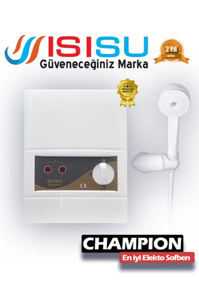 SUYIKA Champıon Elektrikli Banyo Şofbeni 7500w ürün görseli 1