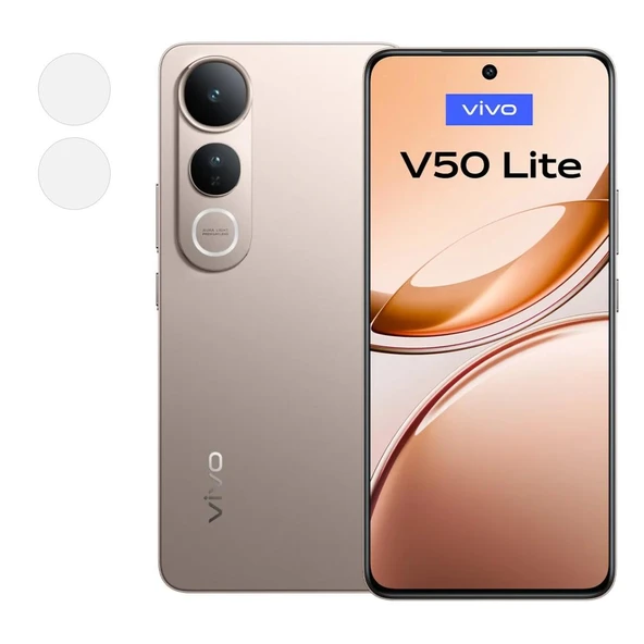 Vivo V50 Lite Esnek Nano Kamera Lens Koruyucu (2 Adet) ürün görseli 1