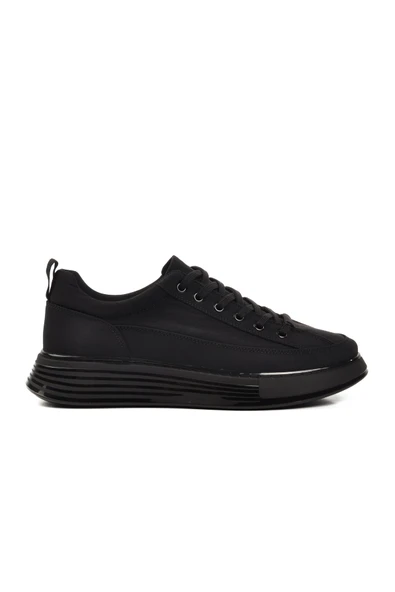 Siyah Memory Foam Erkek Sneaker ürün görseli 1