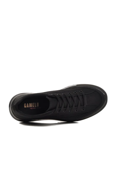 Siyah Memory Foam Erkek Sneaker - Resim 4