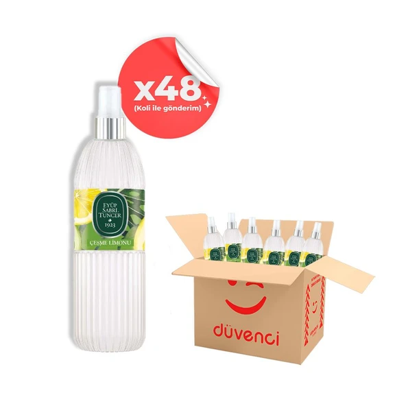Eyüp Sabri Tuncer Çeşme Limonu 150 ml Sprey x 48 ürün görseli 1