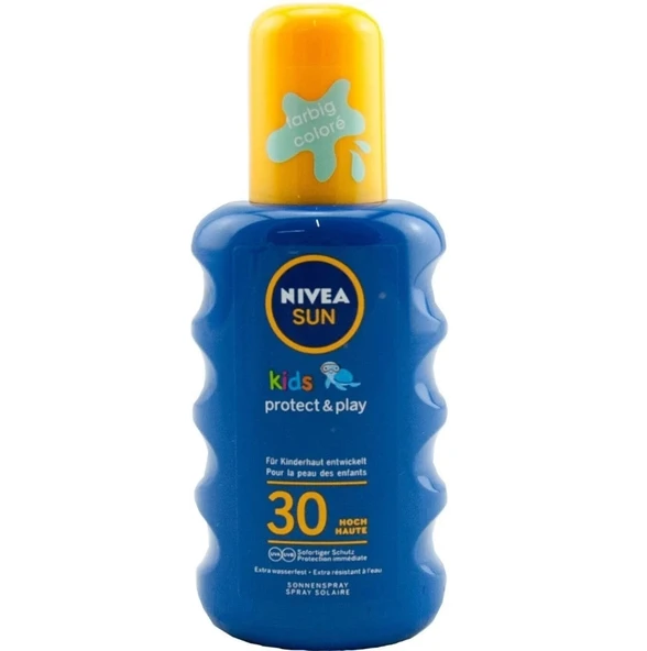 Nivea Çocuklar İçin Güneş Spreyi 200ml SPF30 ürün görseli 1