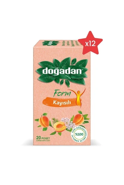 Doğadan Form Çay Kayısılı 20'li dvc-5007463-21537 ürün görseli 1