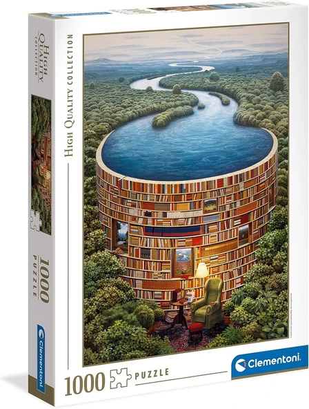 Clementoni Bibliodame 1000 Parça High Quality Collection Yetişkin Puzzle ürün görseli 1