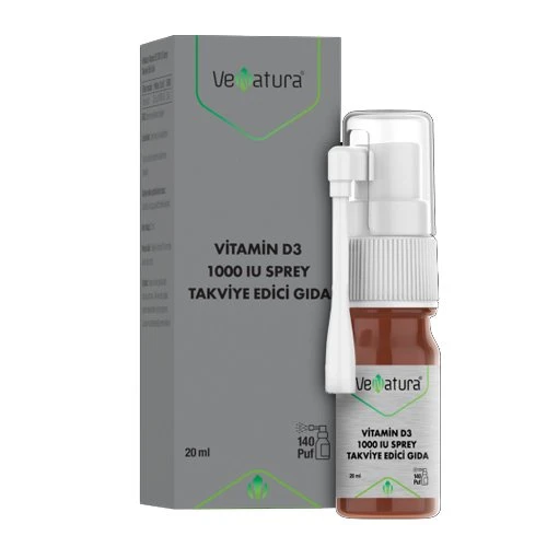 VeNatura Vitamin D3 1000 IU Sprey ürün görseli 1