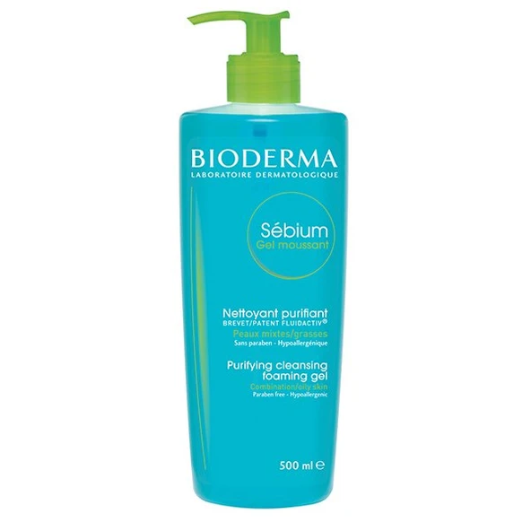 Bioderma Sebium Foaming Gel Temizleme Jeli 500 ml Tekli Puanlı ürün görseli 1