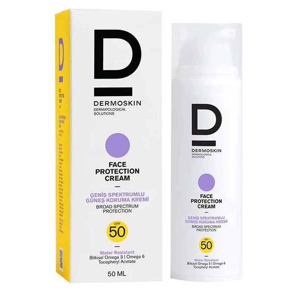 Dermoskin Sun Face Protection SPF 50 50ml ürün görseli 1