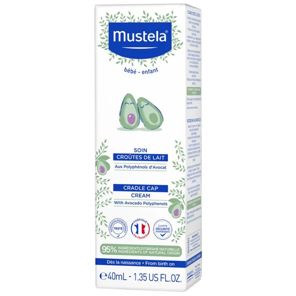 Mustela Cradle Cap Cream 40ml - Saç Bakım Kremi ürün görseli 1