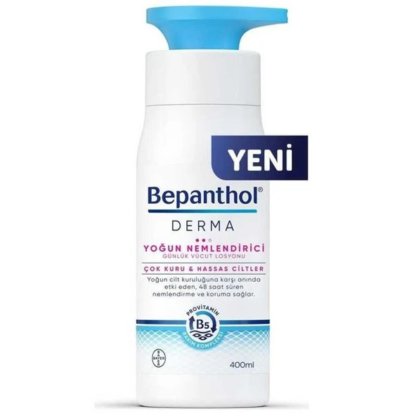 Bepanthol Derma Yoğun Nemlendirici Günlük Vücut Losyonu 400 ml ürün görseli 1
