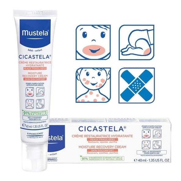 Mustela Cicastela Onarıcı Krem 40 ml ürün görseli 1