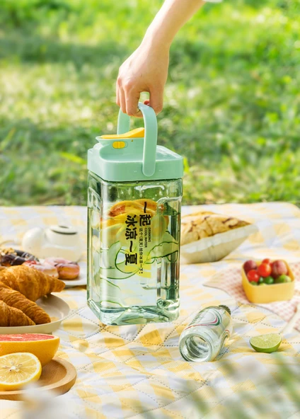 Pinmoo Prachic Sebil- Detoks, Kokteyl, Sunum 2.3 LT Yeşil ürün görseli 1