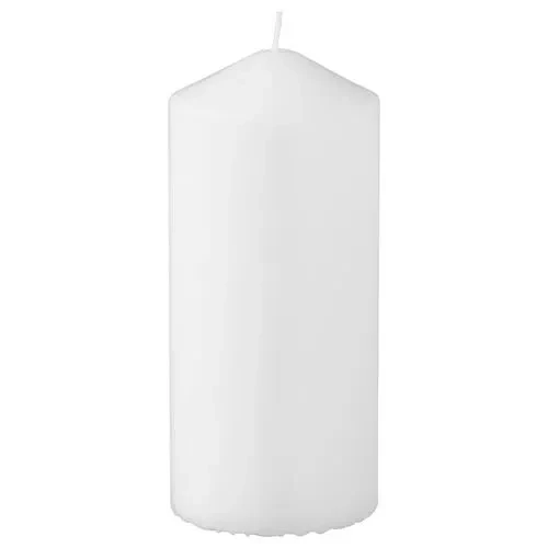 IKEA Fenomen 15 Cm Blok Mum Beyaz 1 Adet ürün görseli 1