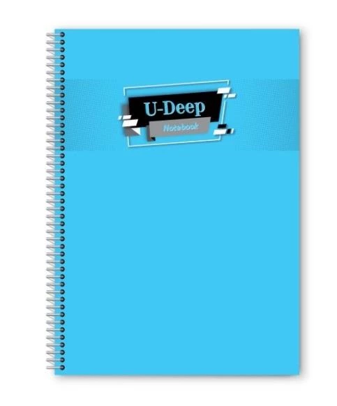 Defter A4 Spiralli 60 Yaprak Çizgili A4 Siparalli Defter Telli Defter 60 Yaprak Çizgili ürün görseli 1