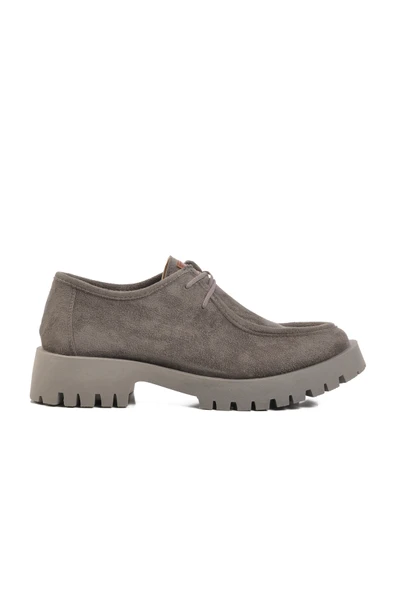 Pierre Cardin Gri Süet Kadın Casual Ayakkabı PC-54319 Z ürün görseli 1