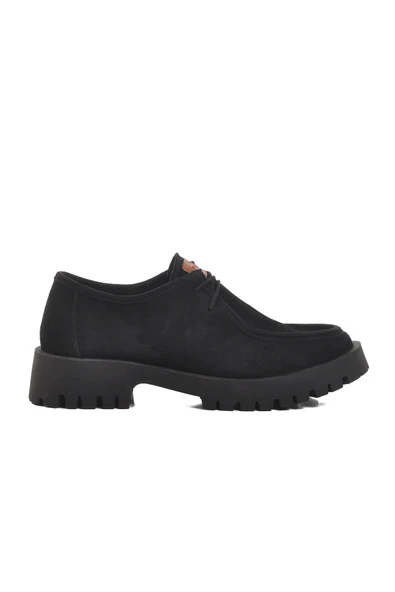 Pierre Cardin Siyah Süet Kadın Casual Ayakkabı PC-54319 Z ürün görseli 1