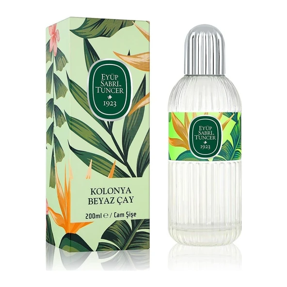 Beyaz Çay Kolonyası 200 ml - Cam Şişe ürün görseli 1