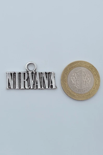 Nirvana Gümüş Kaplama Örme Zincir Kolye - Resim 4