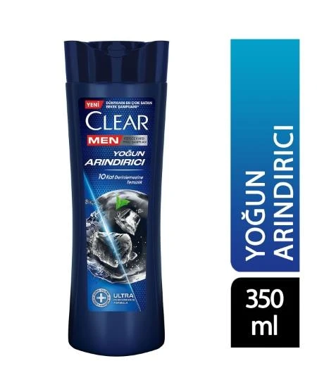 Clear Men Yoğun Arındırıcı Kepeğe Karşı Şampuan 350 ml ürün görseli 1