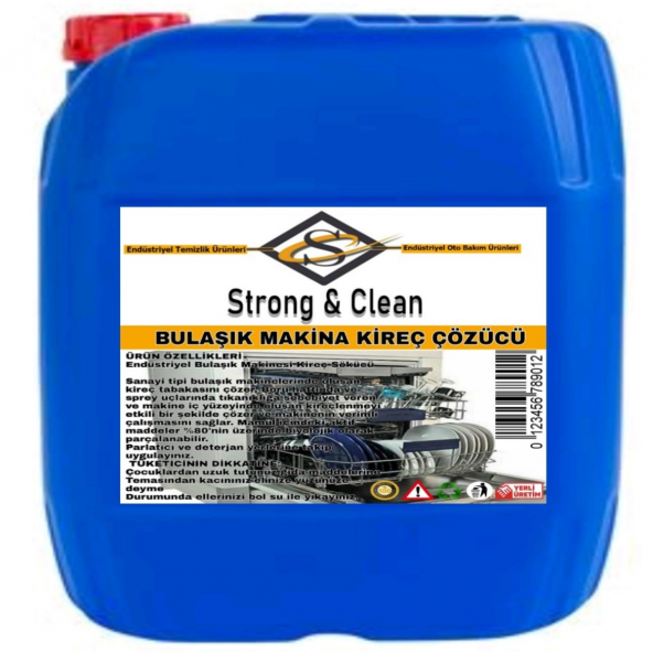 Bulaşık Makine Kireç Çözücü 20KG ürün görseli 1