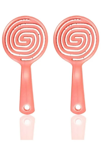 Nascita Üç Boyutlu Oval Saç Fırçası Pembe x 2 ürün görseli 1