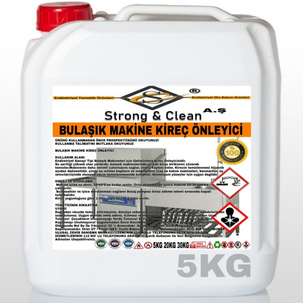 Bulaşık Makine Kireç Önleyici 5KG ürün görseli 1