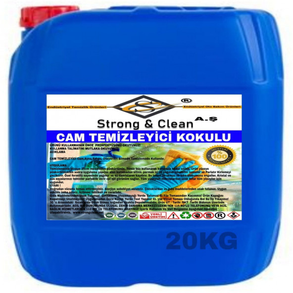 Cam Sil Kokulu 20kg ürün görseli 1
