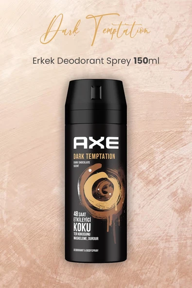 Axe Dark Temptation Erkek Deodorant Sprey 150 ml ürün görseli 1
