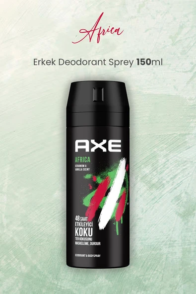 Axe Africa Erkek Deodorant Sprey 150 ml ürün görseli 1