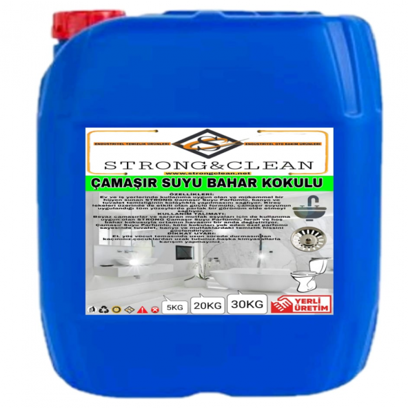 Çamaşır Suyu Bahar Kokulu 20kg ürün görseli 1