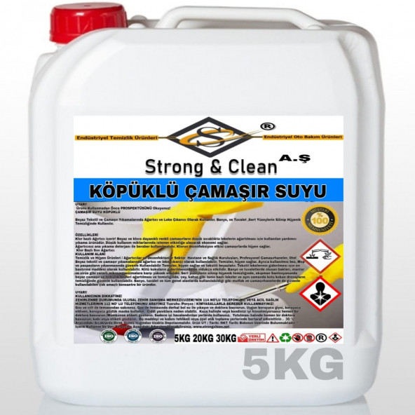 Çamaşır Suyu Köpüklü 5kg ürün görseli 1