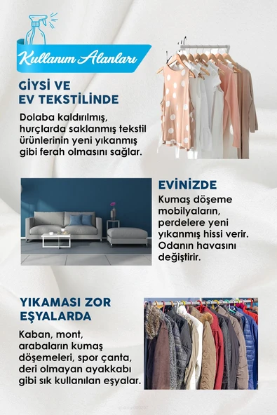 Orkide Sprey Koku 2 Adet, Pamuk Hediyeli - Resim 4