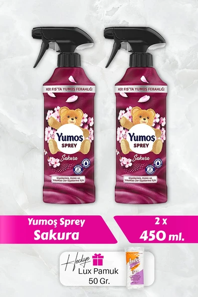 Sakura Sprey Koku 2 Adet, Pamuk Hediyeli ürün görseli 1
