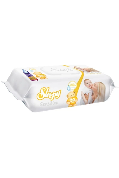 Sleepy Sensitive Islak Havlu 90'lı x 24 Adet - Resim 4