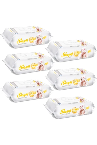 Islak Havlu Mendil Sensitive 90 Yaprak 6'lı Paket ürün görseli 1