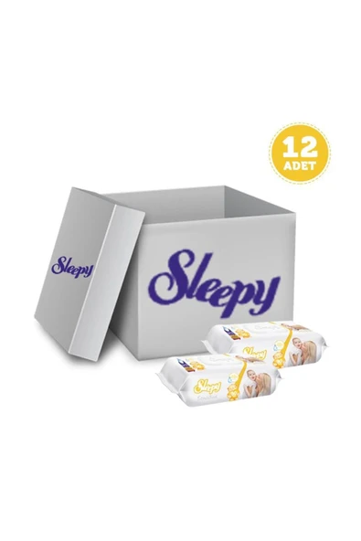 Sleepy Sensitive 12'li Islak Mendil 1080 Yaprak ürün görseli 1