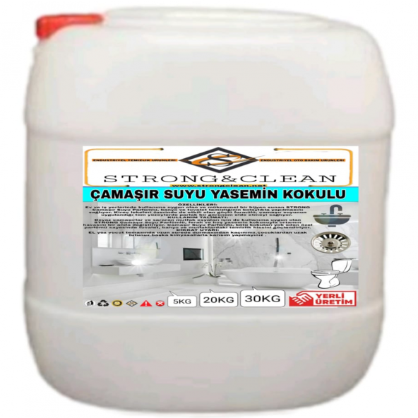 Çamaşır Suyu Yasemin Kokulun 30kg ürün görseli 1