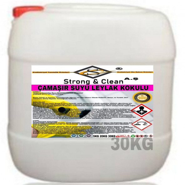 Çamaşır Suyu Leylak Kokulu 30kg ürün görseli 1