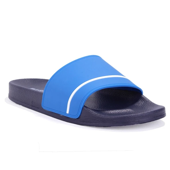 Fly Soft S263050 Mavi Beyaz Günlük Ortopedik Erkek Spor Terlik ürün görseli 1