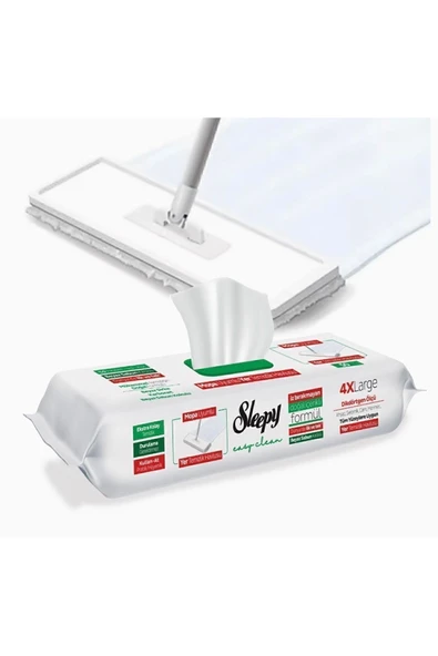 Easy Clean Beyaz Sabun Katkılı Mop Uyumlu Yer Temizlik Havlusu 50 Yaprak ürün görseli 1