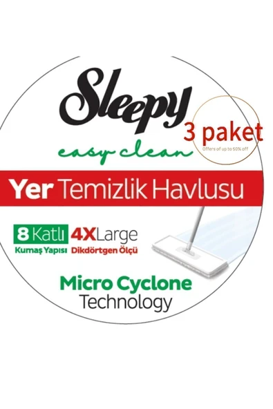 Yüzey Yer Temizleme Havlusu, 4 XL 8 Kat, 4 Paket, Dayanıklı Özel Ambalaj ürün görseli 1