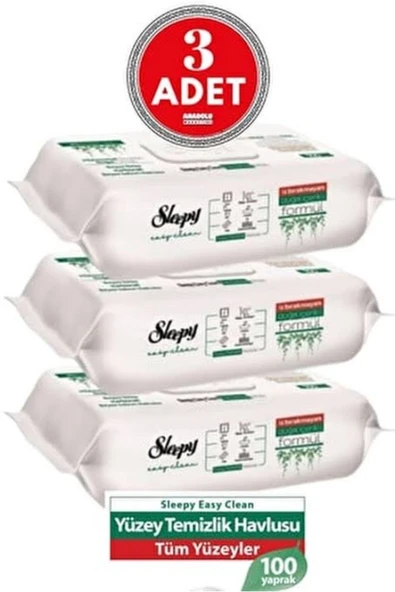 easy clean yüzey temizleme mendili ürün görseli 1