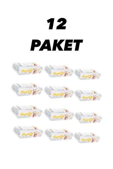Sensitive Islak Havlu 12x90 Lı 12 Paket 1080 Yaprak ürün görseli 1