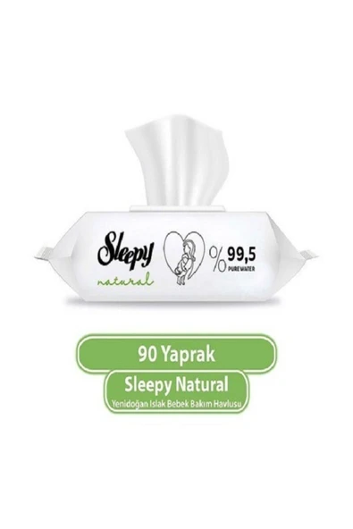 Islak Havlu Natural 90'lı X 6 Paket ürün görseli 1
