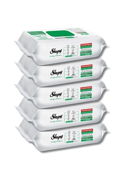 Easy Clean Beyaz Sabun Katkılı Yüzey Temizlik Havlusu 5x100 (500 YAPRAK) ürün görseli 1