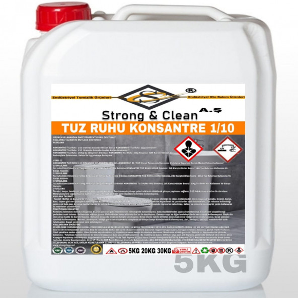 TUZ RUHU KONSANTRE 1/10 5KG ürün görseli 1