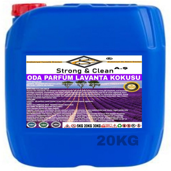 Oda Parfüm Lavanta Kokulu 20kg ürün görseli 1