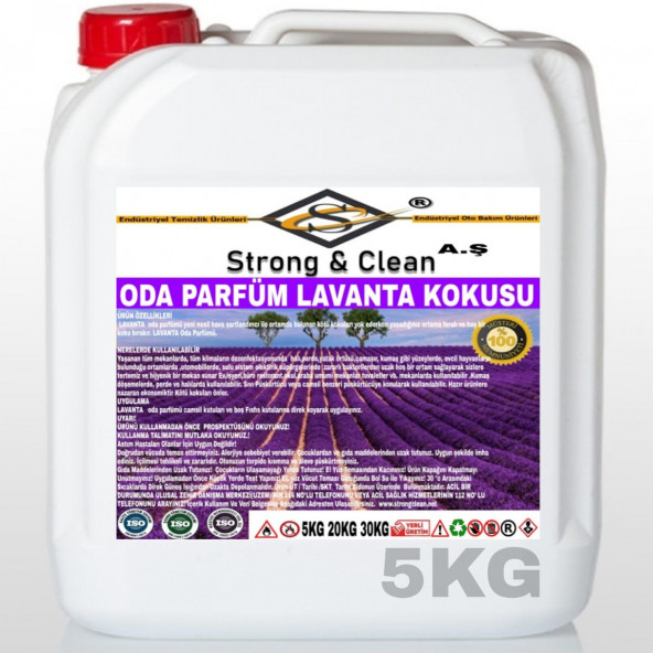 Oda Parfüm Lavanta Kokulu 5kg ürün görseli 1