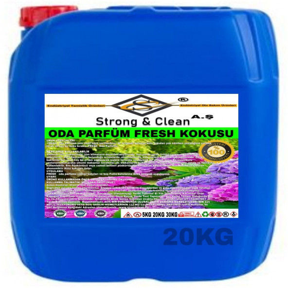 Oda Parfüm Fresh Kokulu 20kg ürün görseli 1