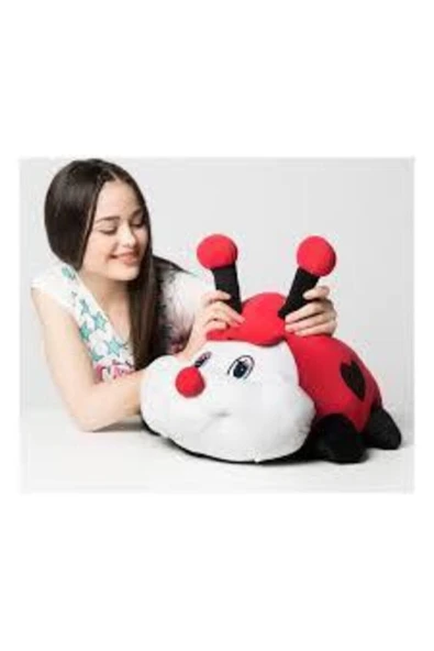 Oyuncak Uğur Böceği Peluş 35 cm Oyuncak Uyku ve Oyun Arkadaşım ürün görseli 1